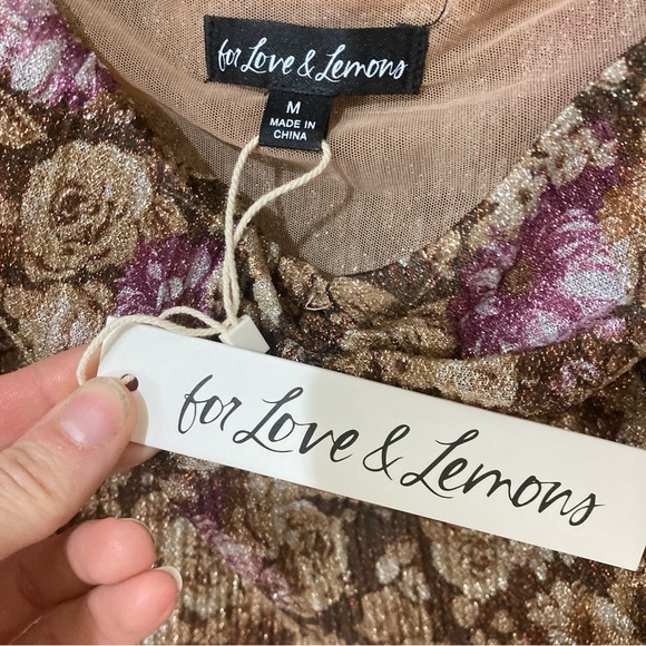 For Love and Lemons Wynne Maxi Dress Size Medium - Picture 11 of 11